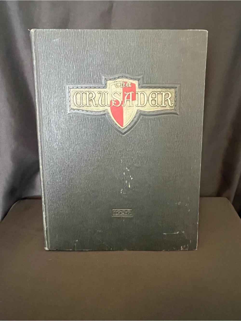 1936 Woodrow Wilson High School Dallas, TX The Crusader Vintage Black Yearbook